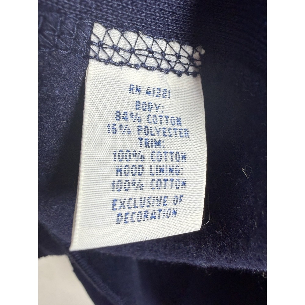 Polo Ralph Lauren Full Zip Hoodie Men's XL Navy Fleece Lined Thermal Hood Pony - Picture 5 of 7